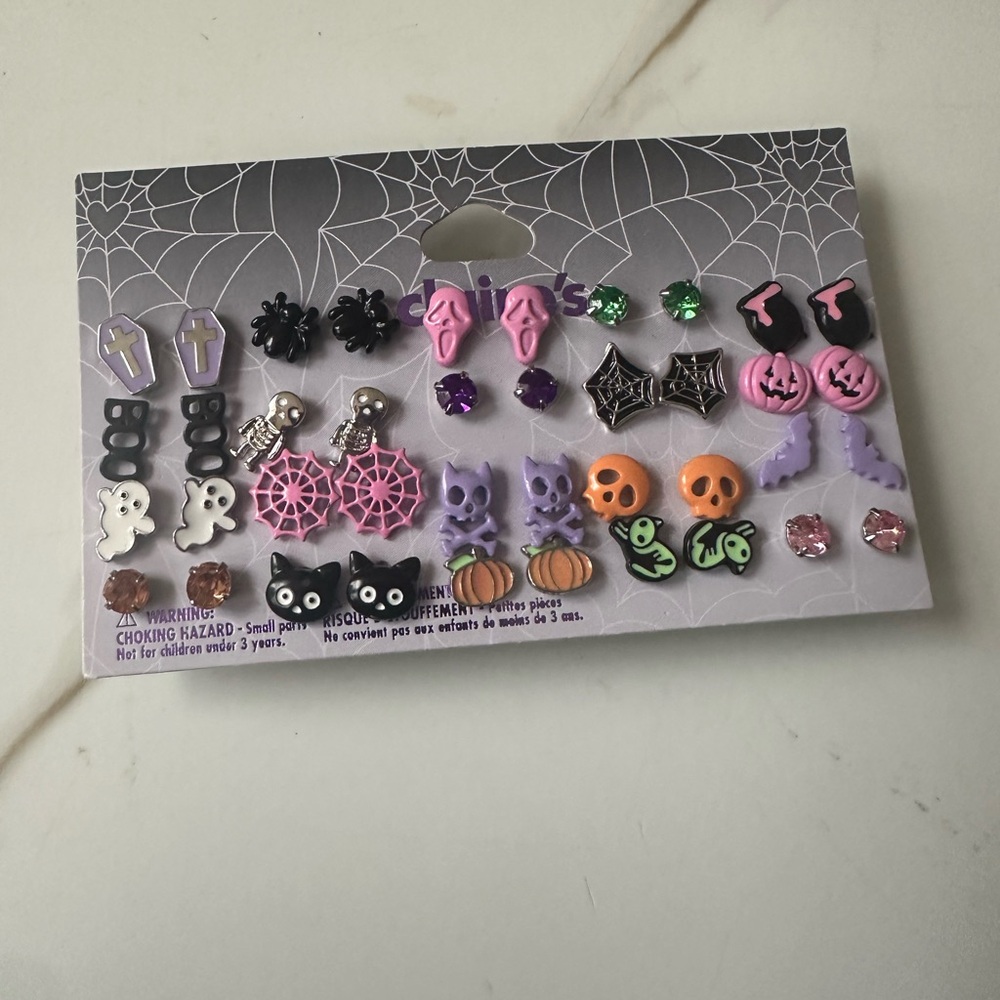 Halloween Themed Earring Set